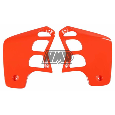 Tampas radiador HONDA CR 125 1989-1990 / CR 250 1988-1989 / laranja - UFO